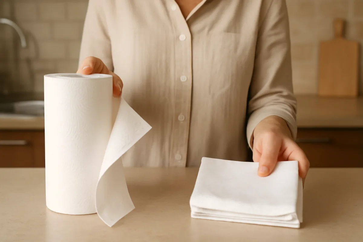 Come ridurre i consumi di carta assorbente? L’alternativa riutilizzabile funziona davvero