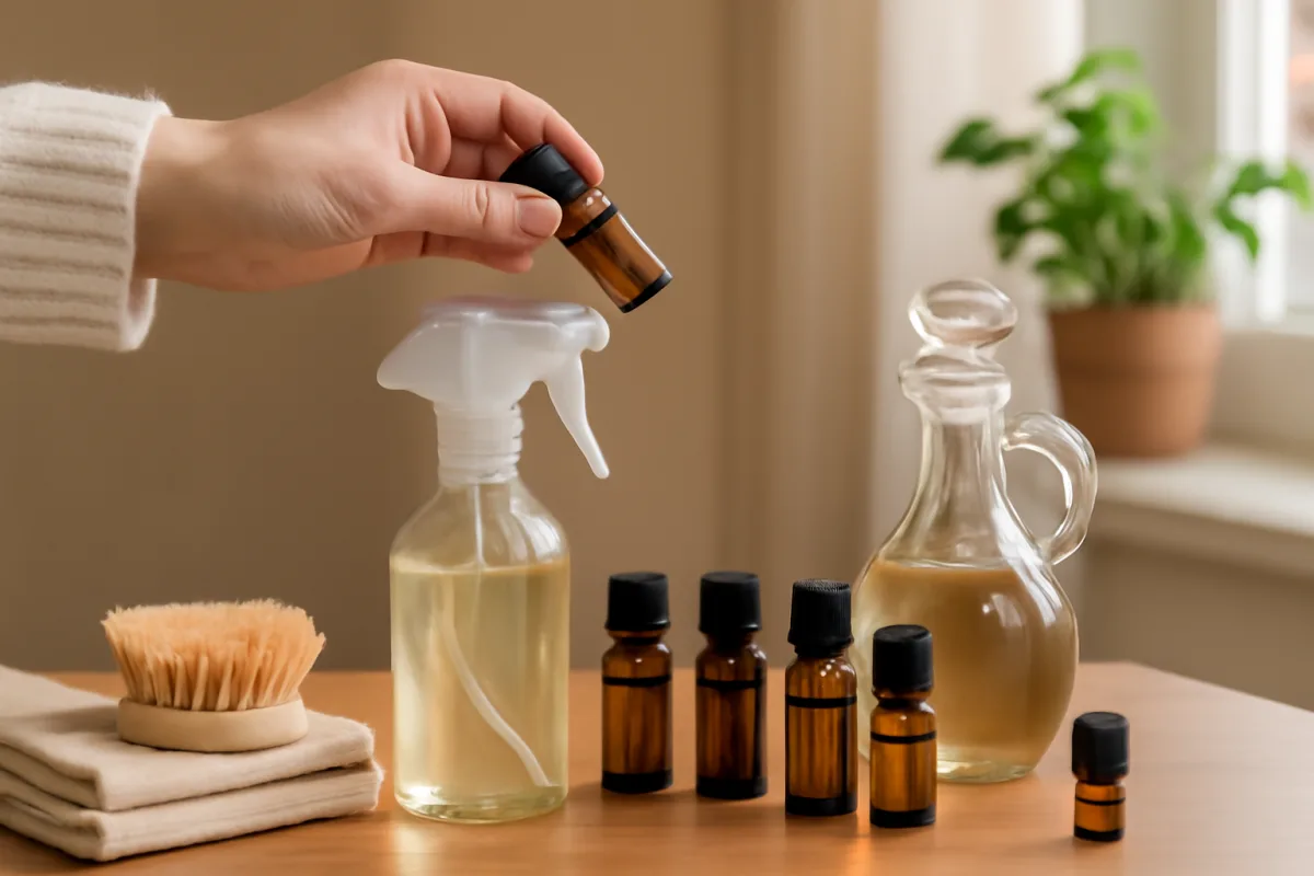Come si usano gli oli essenziali nella pulizia? La miscela perfetta per ogni ambiente